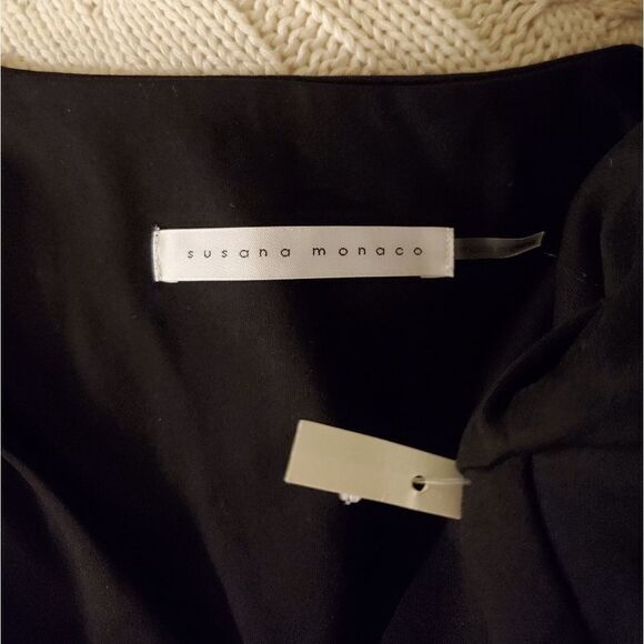 Susana Monaco Long Blouson Sleeve Dress - Picture 9 of 10